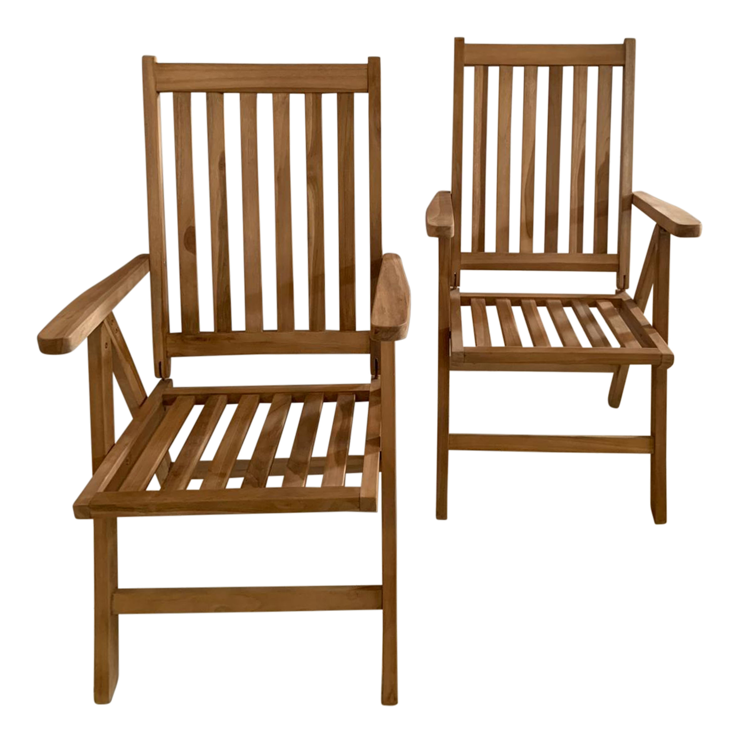 Marzi/Nuria 180-240 cm Tuinset 7-delig Teak - Uitschuifbaar