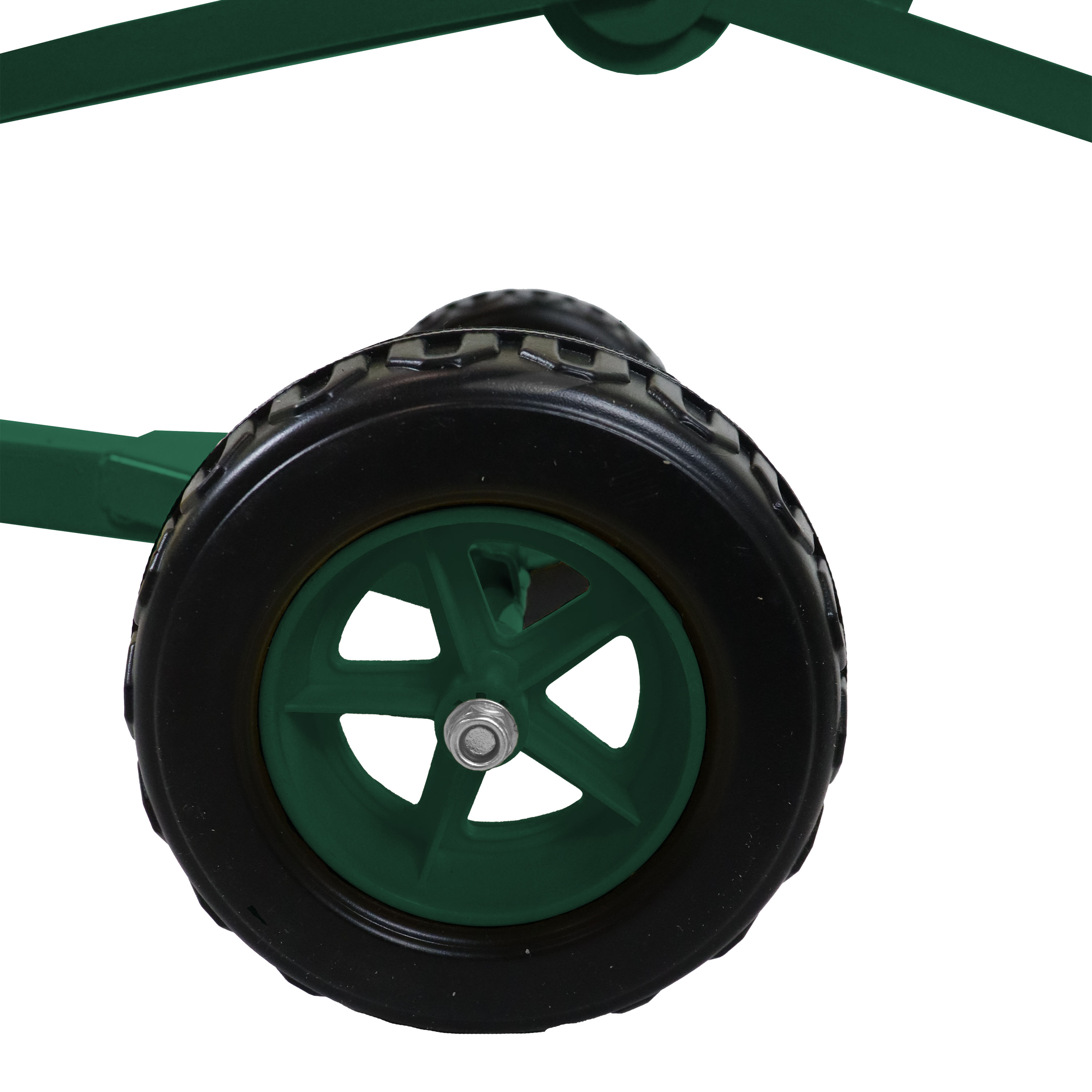 Dean de Graafmachine voor in de zandbak Groen/zwart 4 wielen