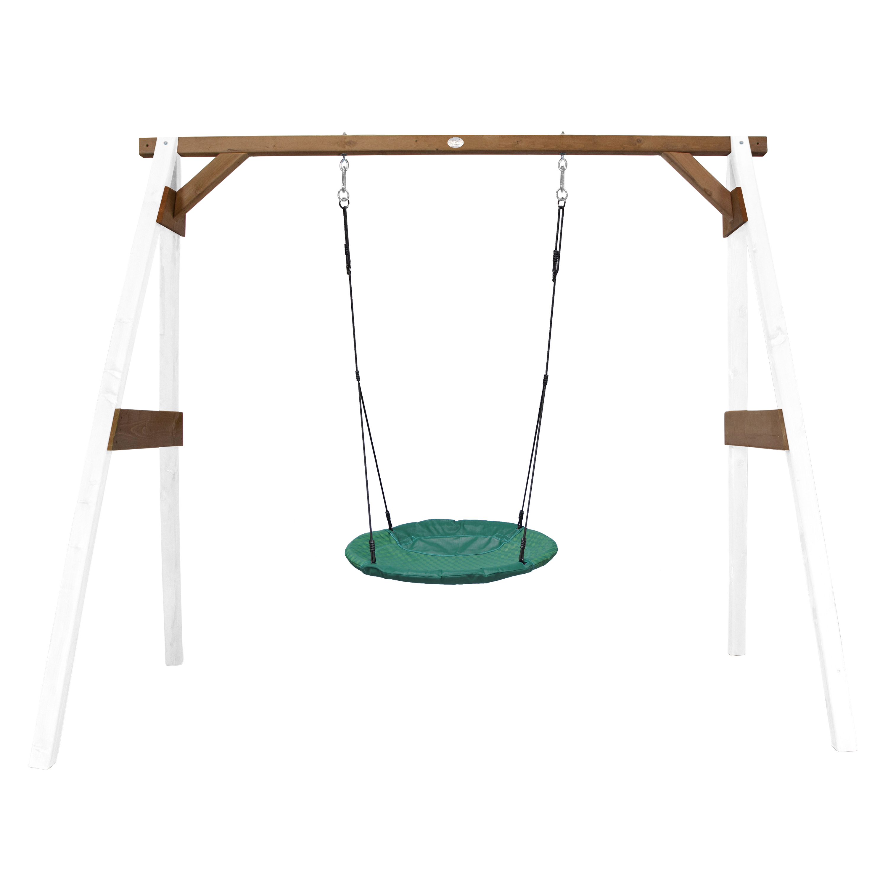 Summer Nestschommel Wit/bruin