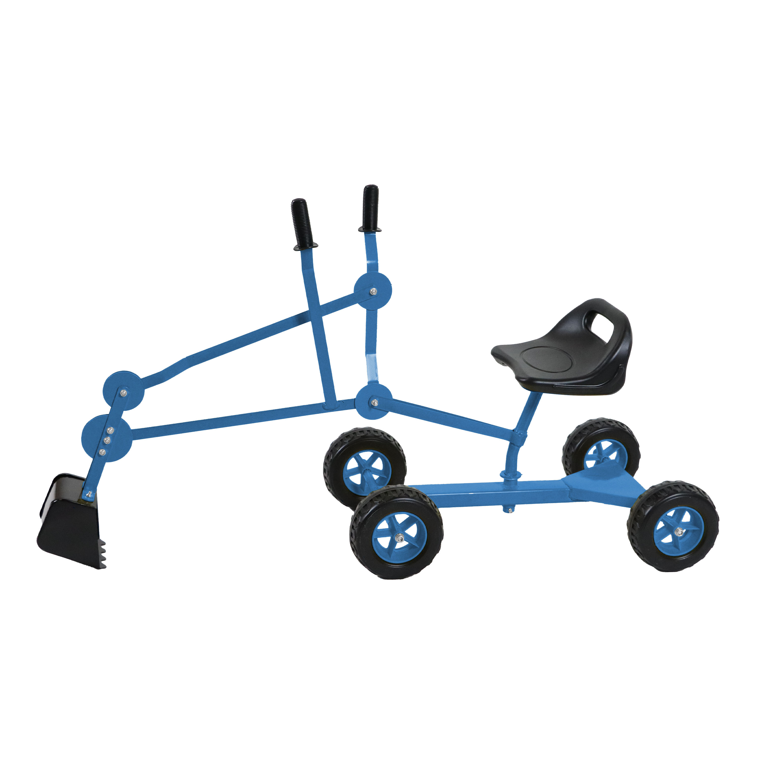 Dean de Graafmachine voor in de zandbak Blauw/zwart 4 wielen