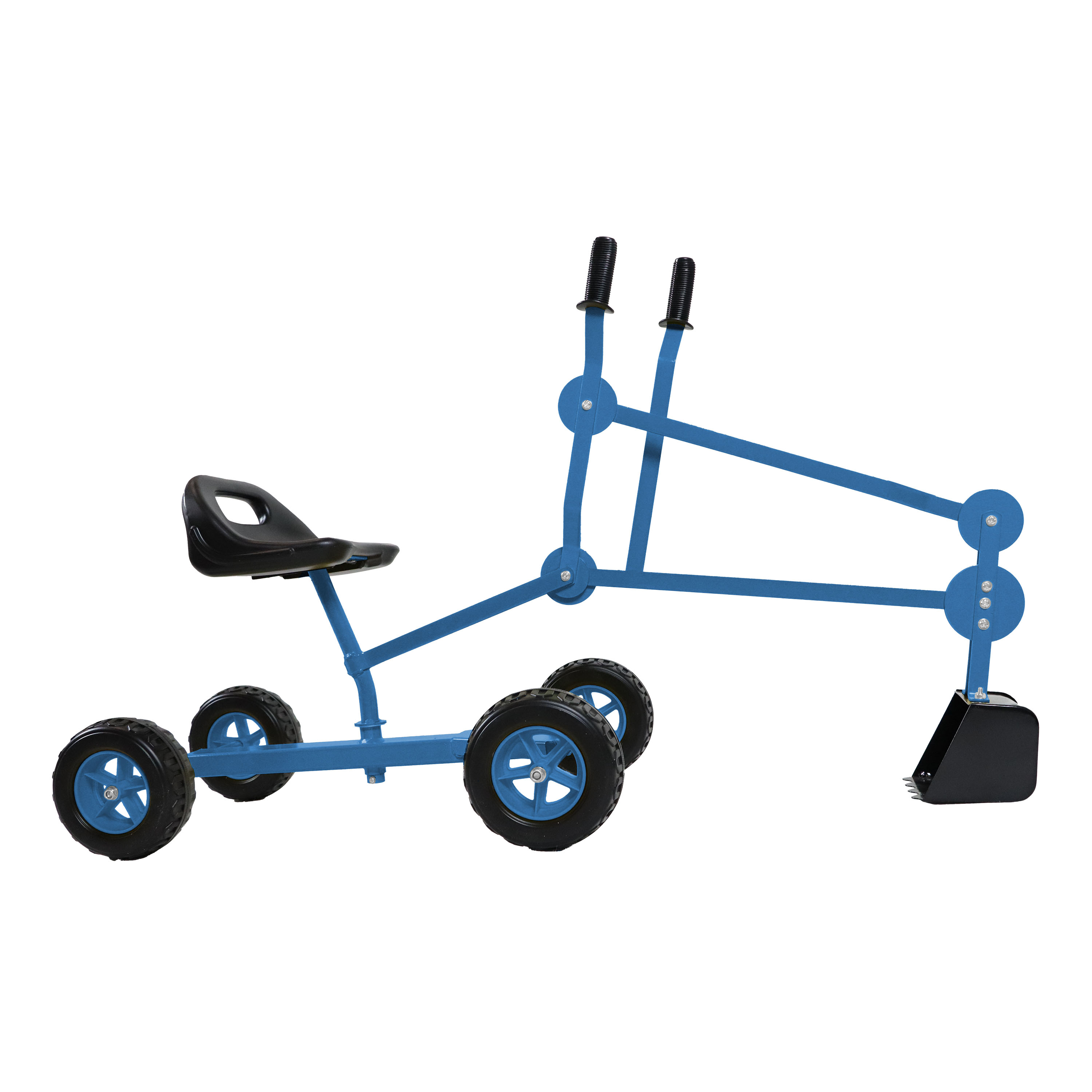 Dean de Graafmachine voor in de zandbak Blauw/zwart 4 wielen