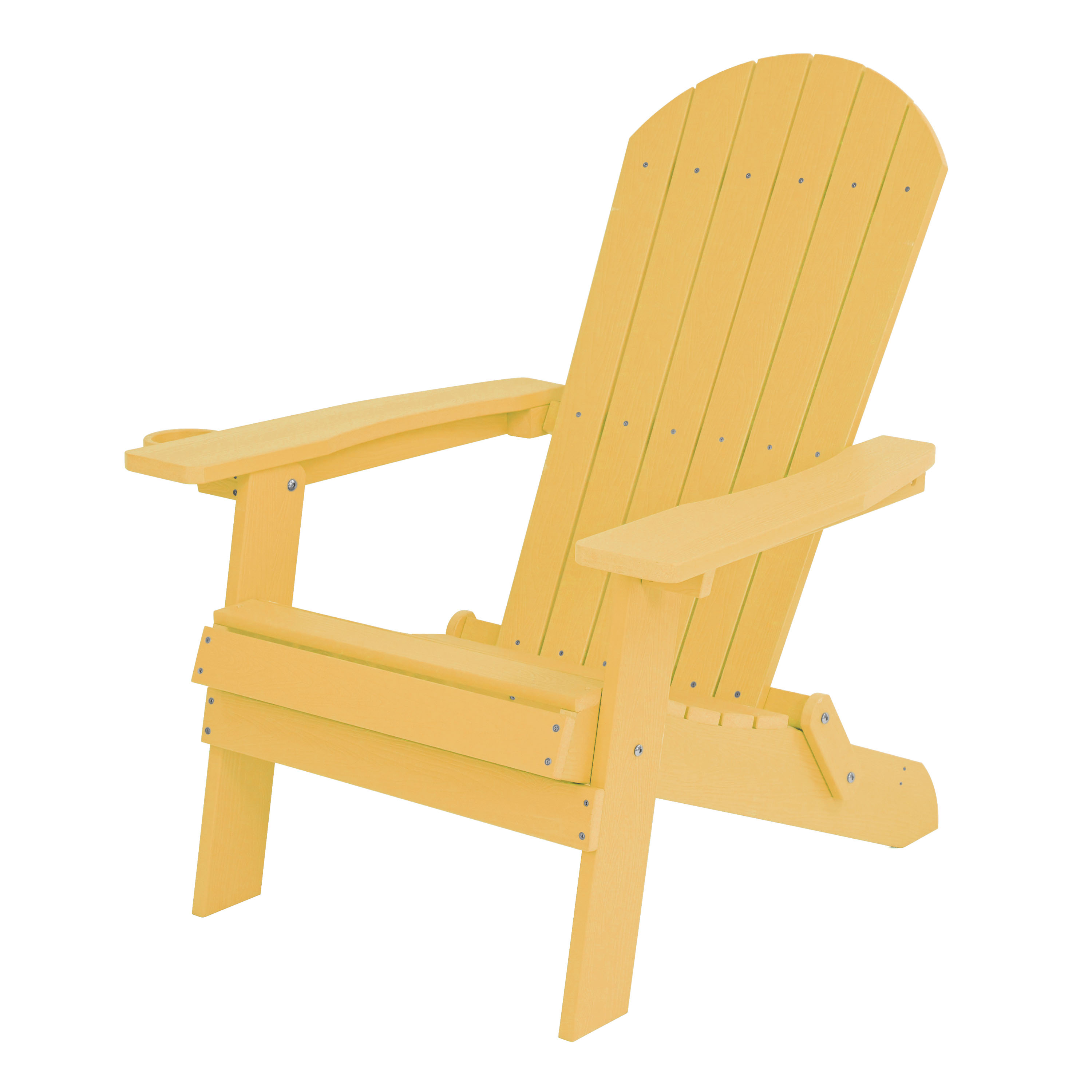 Claire Adirondack Stoel Kunststof Geel