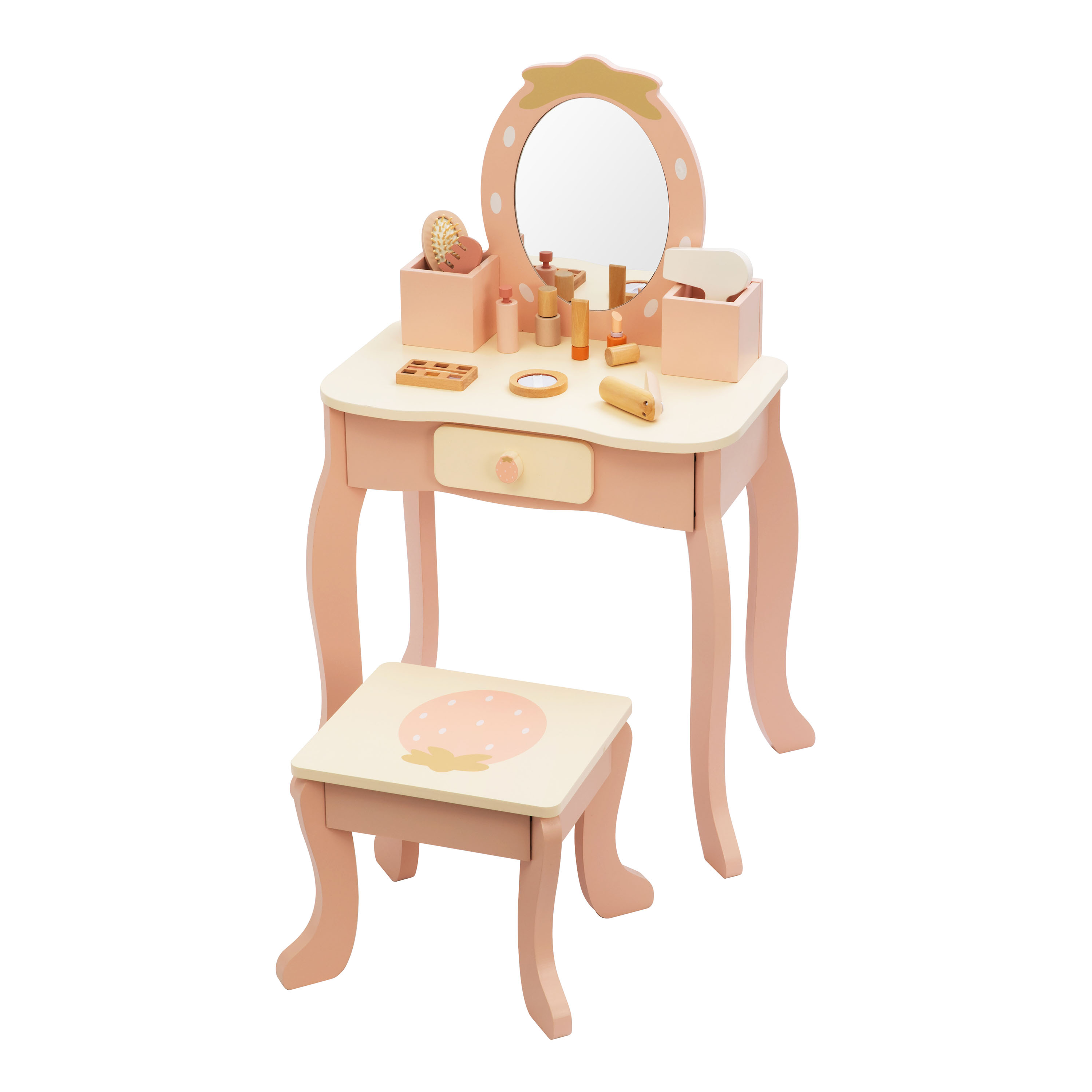 Houten Kaptafel Aardbei