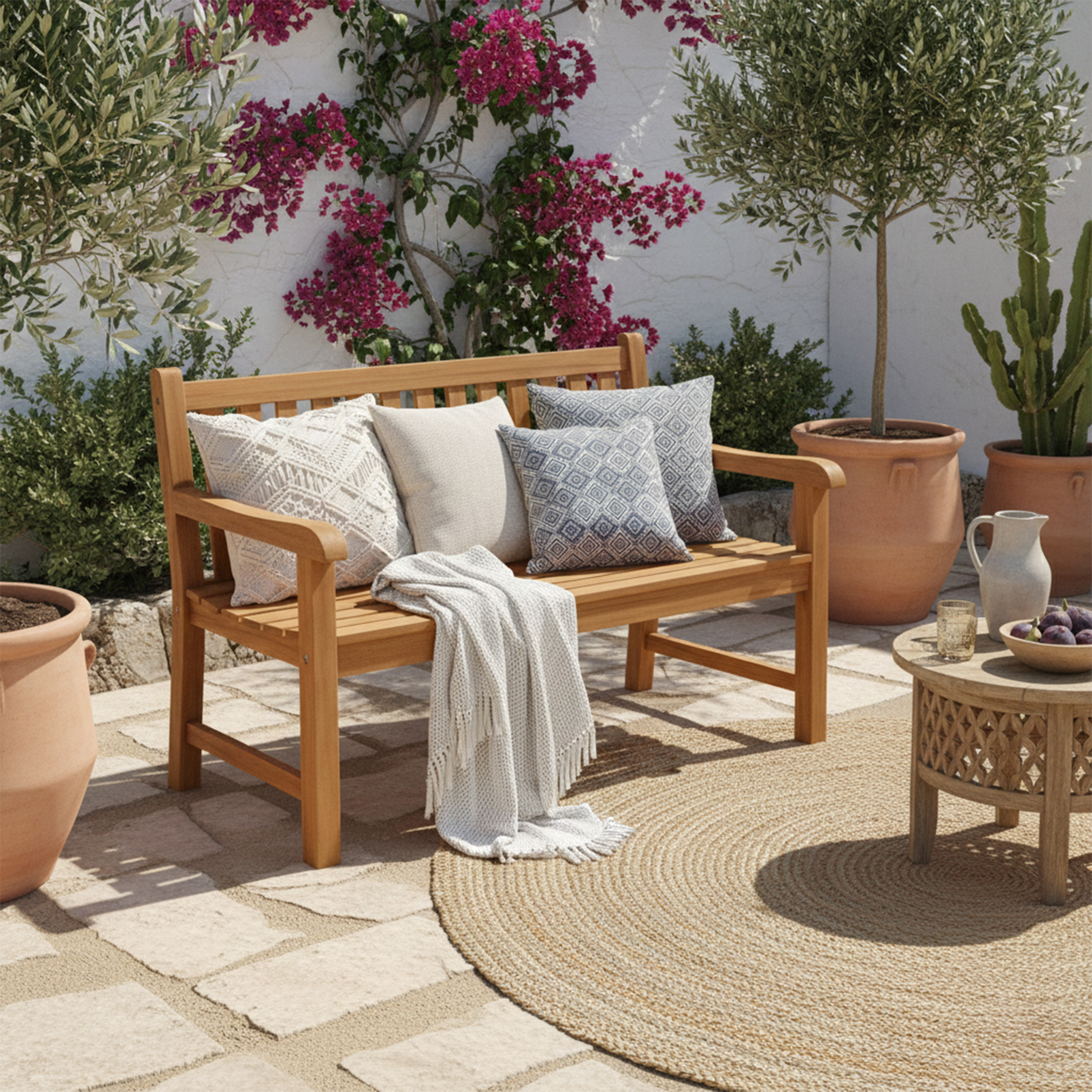 Nowi Teak Tuinbank 120 cm