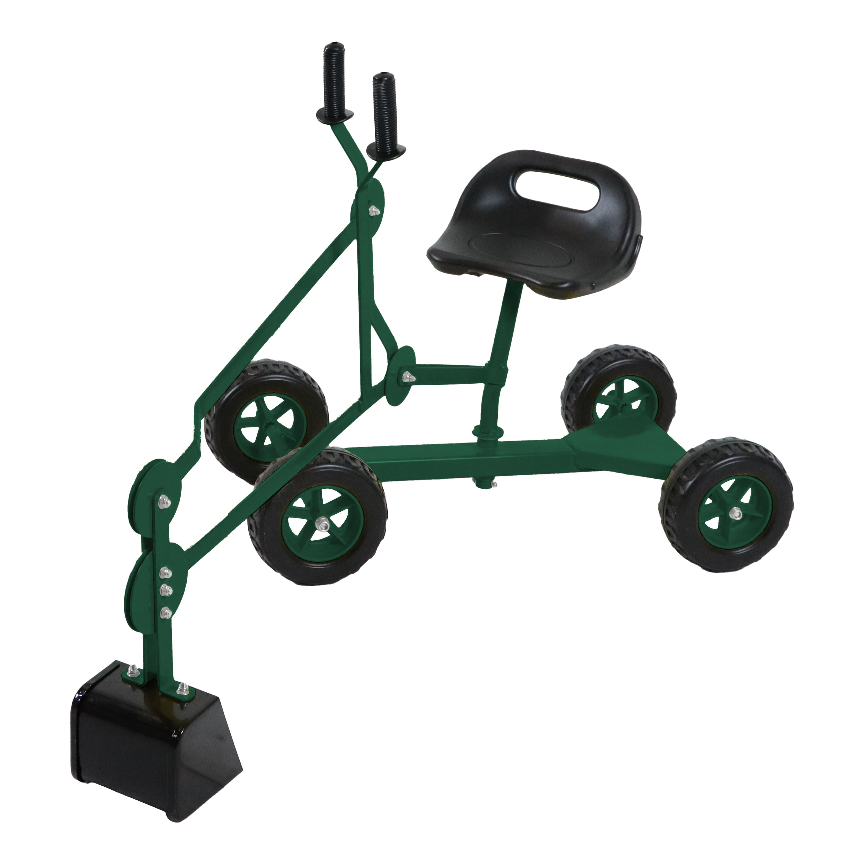 Dean de Graafmachine voor in de zandbak Groen/zwart 4 wielen