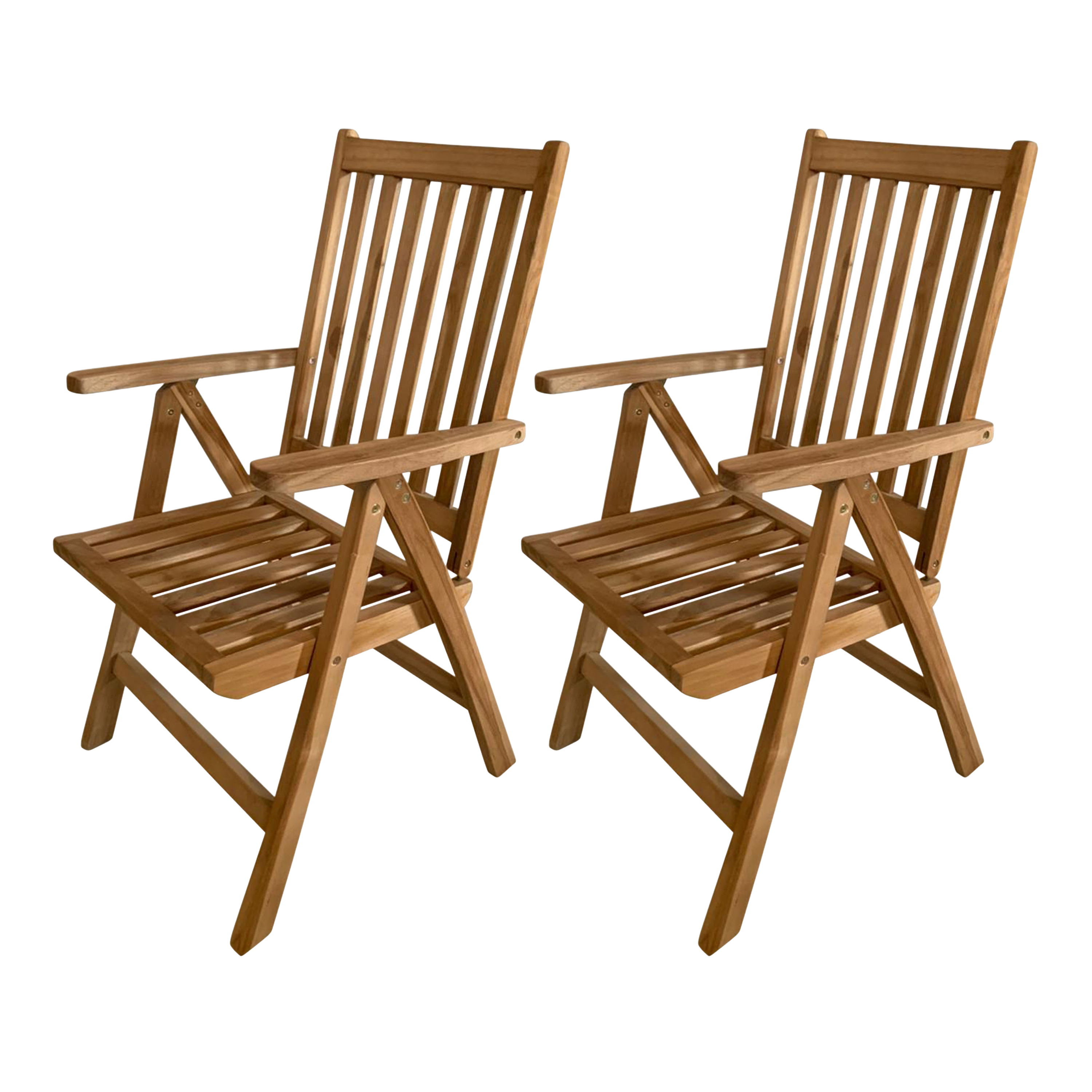 Marzi/Nuria 180-240 cm Tuinset 7-delig Teak - Uitschuifbaar