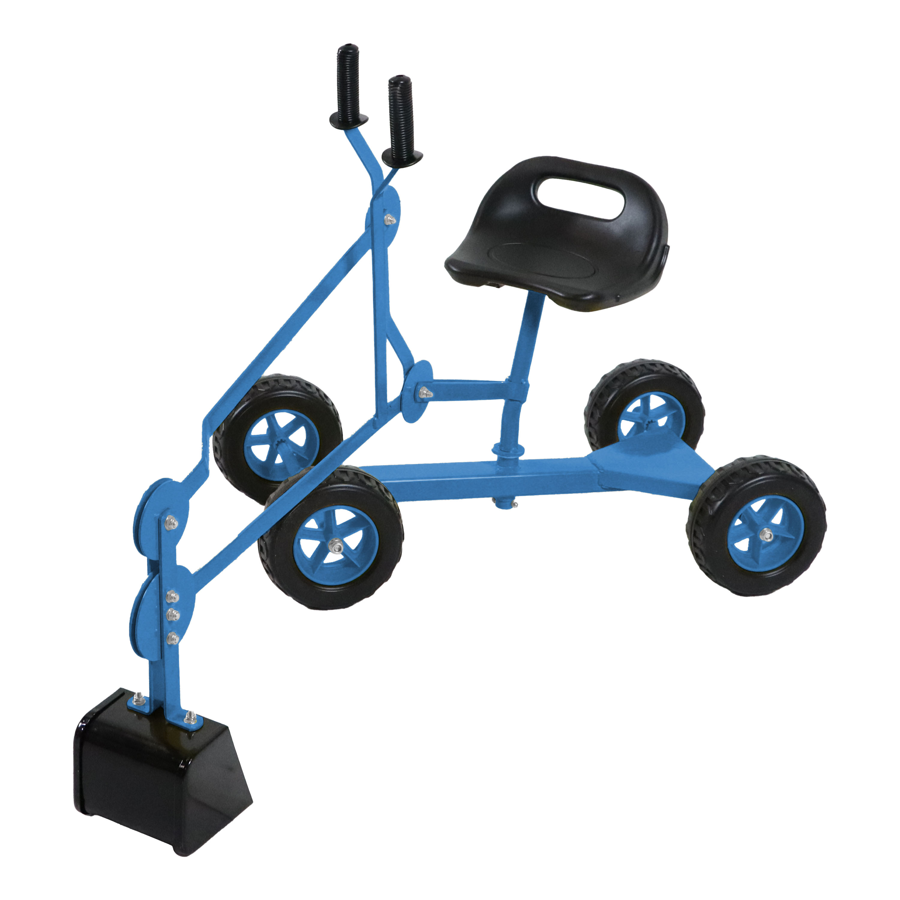 Dean de Graafmachine voor in de zandbak Blauw/zwart 4 wielen