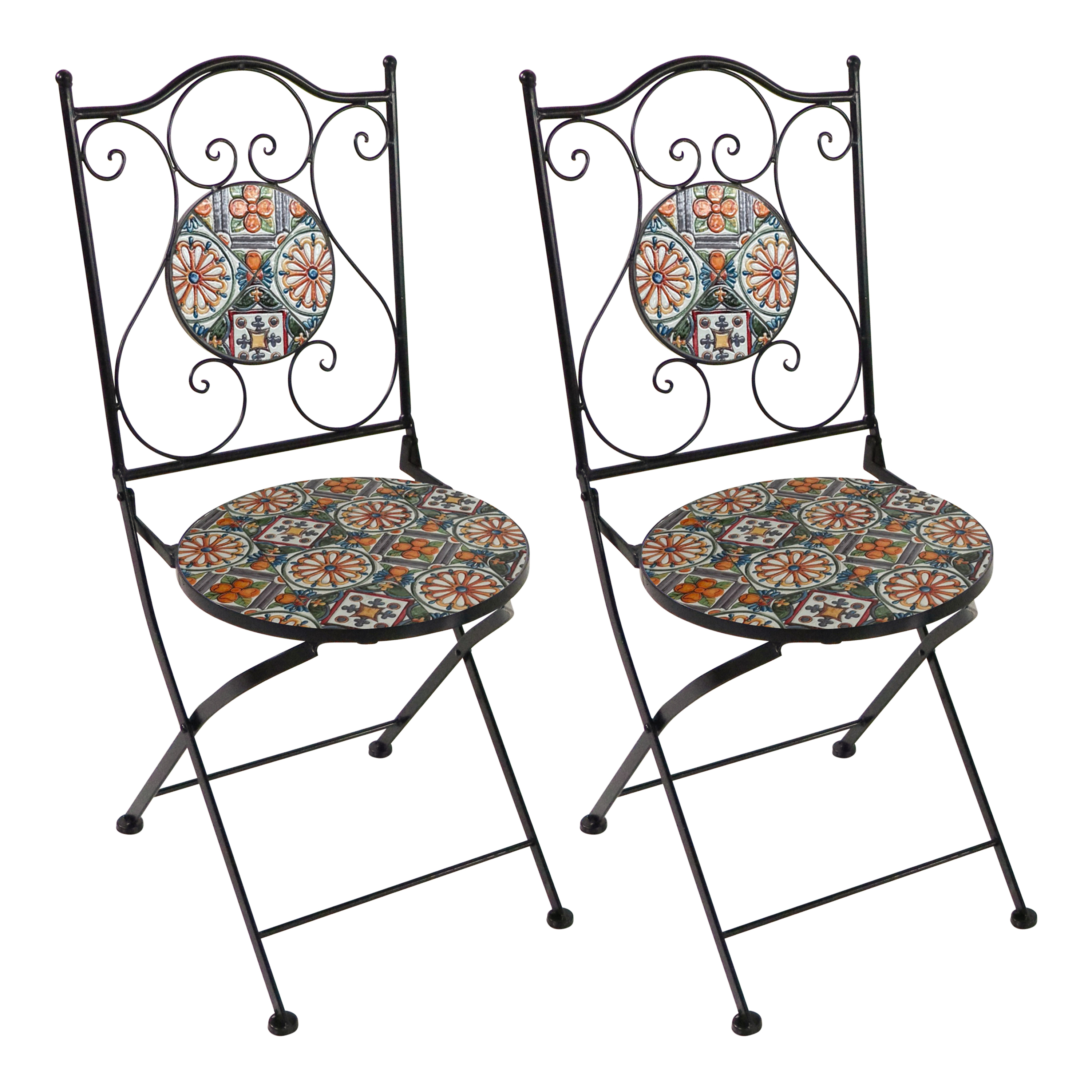 Amélie Bistro Stoelen opklapbaar Casa del Sol – Set 2 stuks