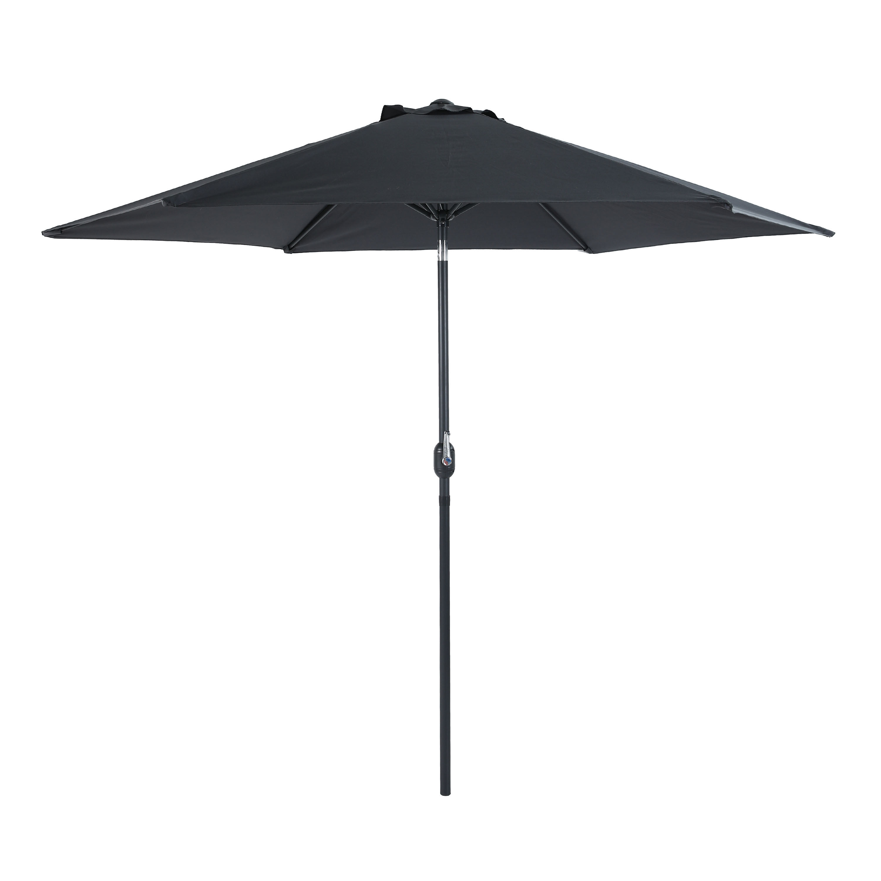Noor Stokparasol Ø 300cm Antraciet/grijs