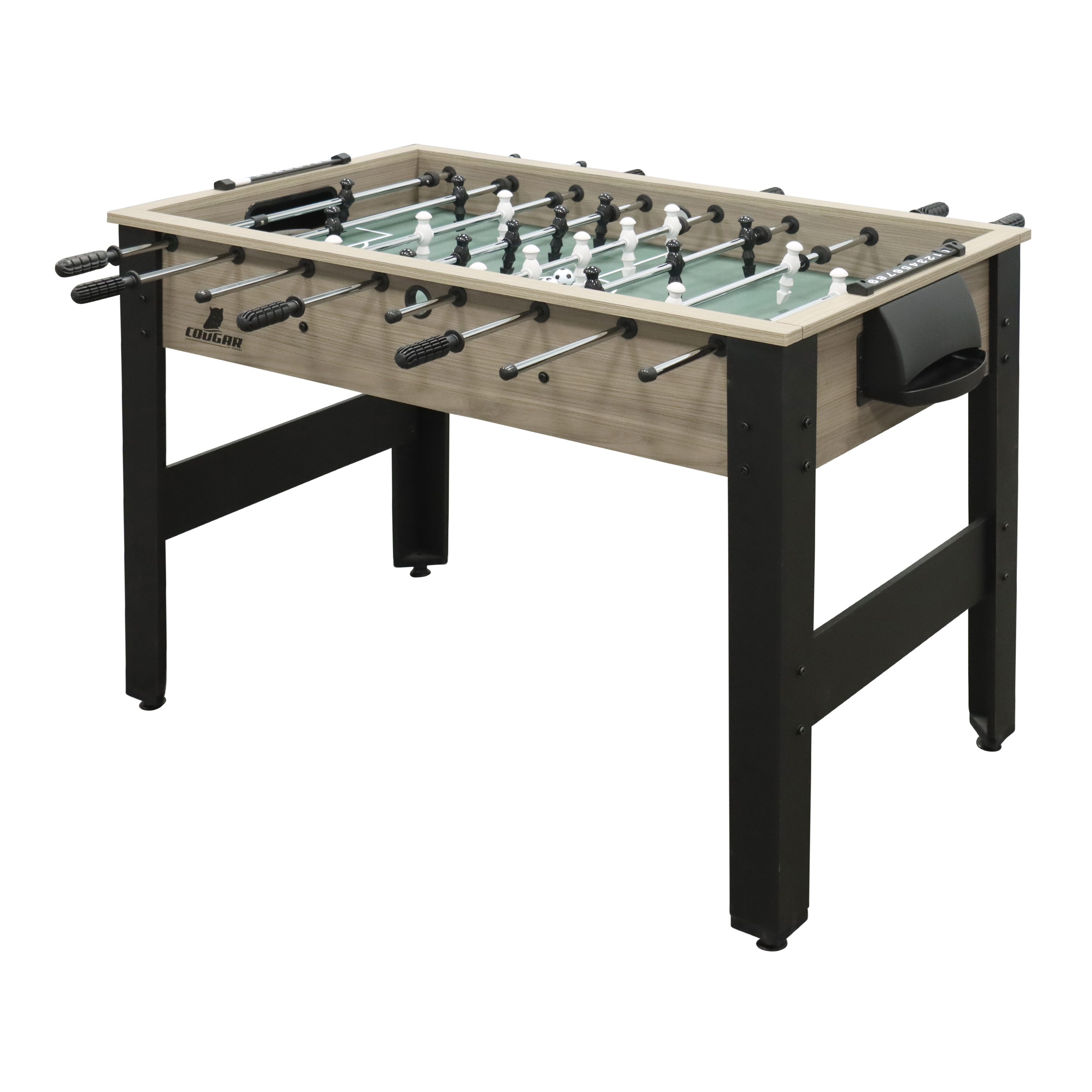 Spin Kick Voetbaltafel Eiken/zwart