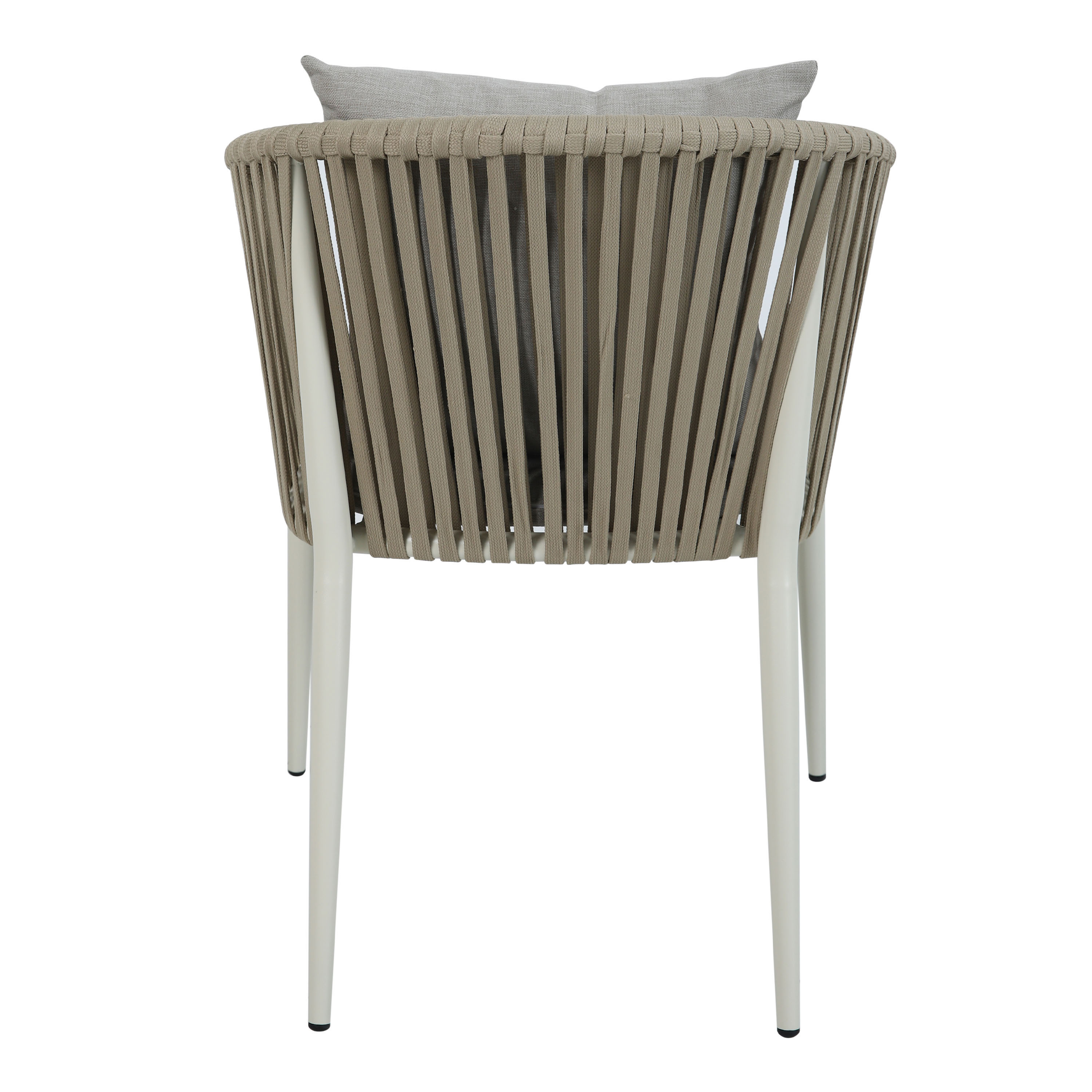 Marzi/Faye 180-240 cm Dining Tuinset 7-delig Teak/Beige