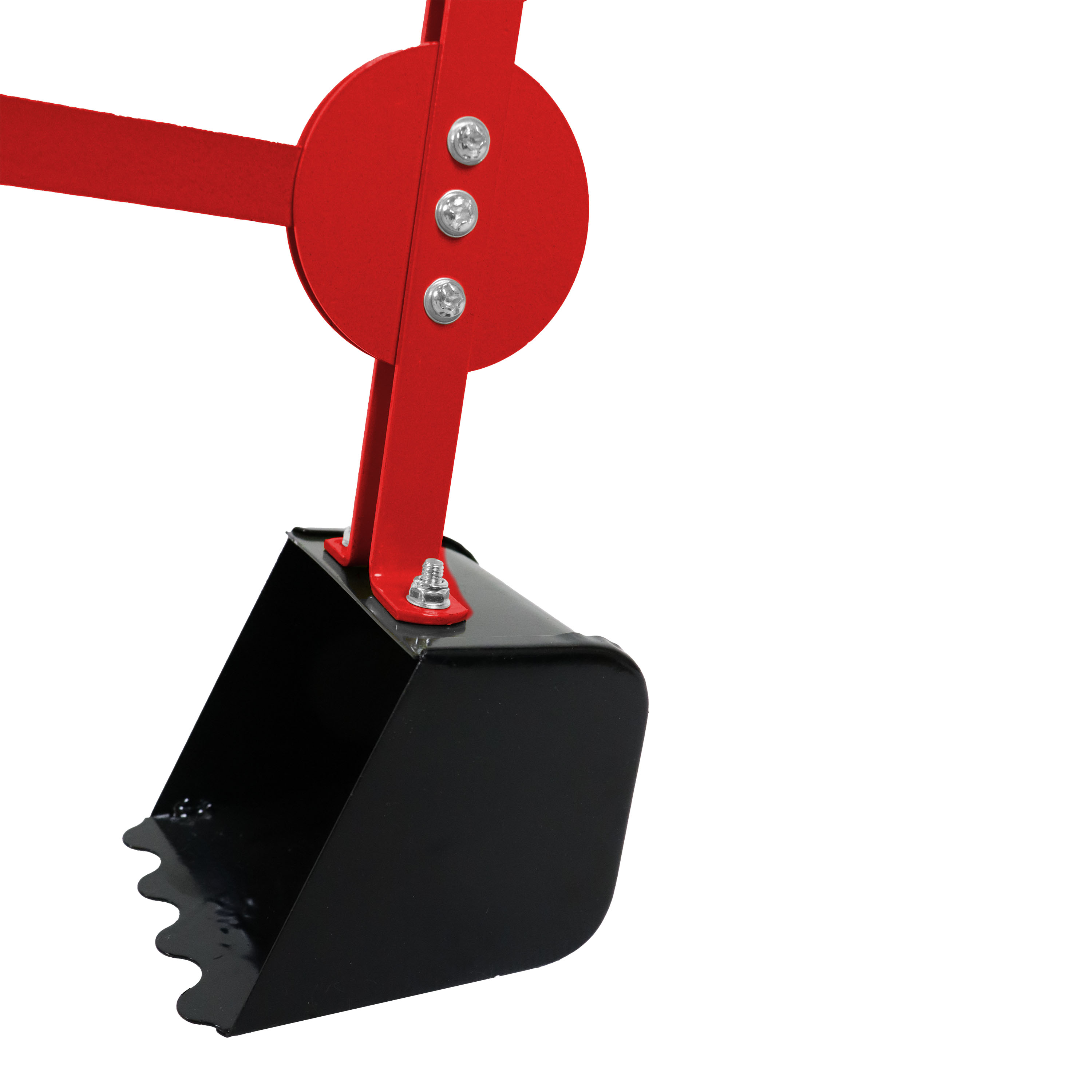 Dean de Graafmachine voor in de zandbak Rood/zwart 4 wielen