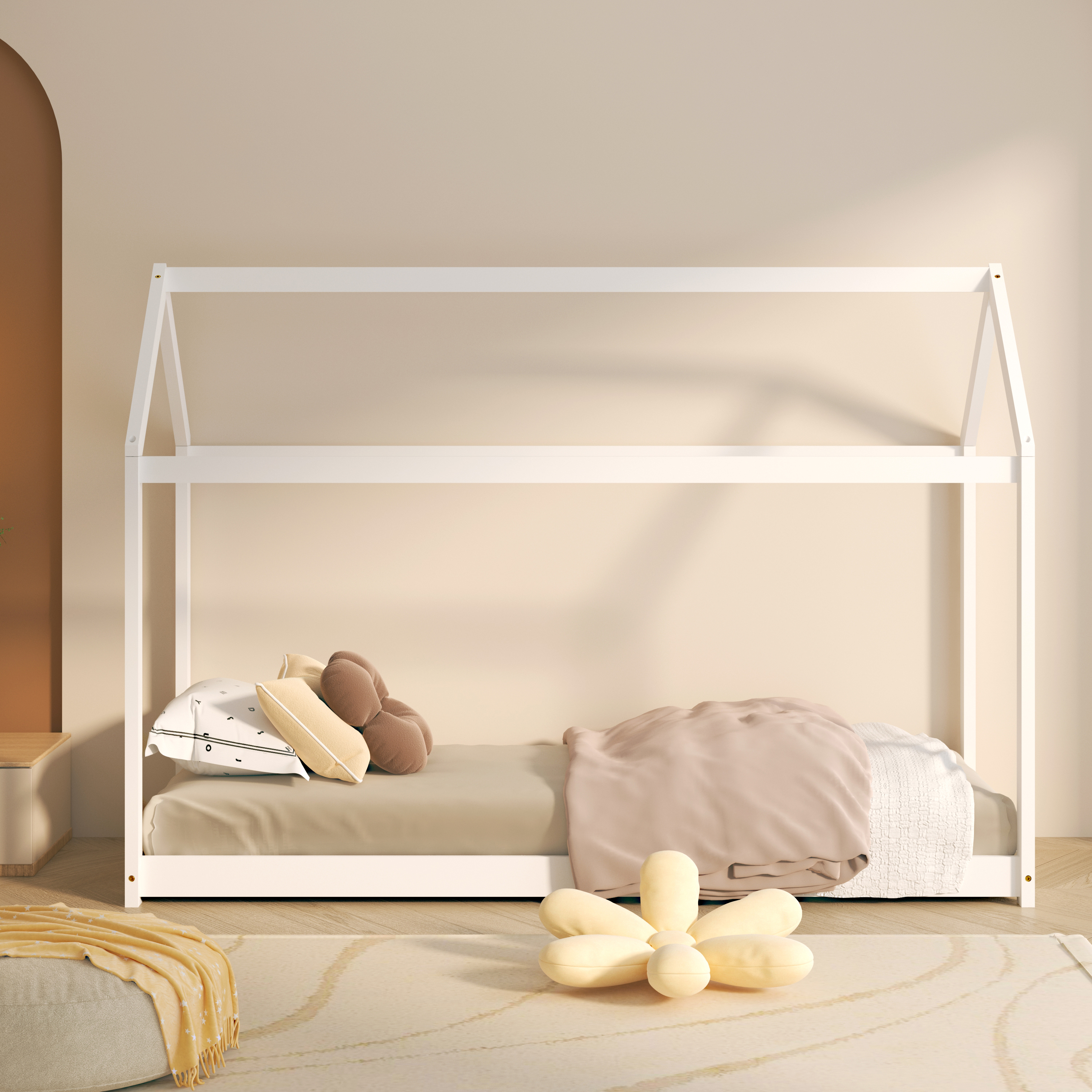 Zoey Bedhuisje Wit – Zonder Matras