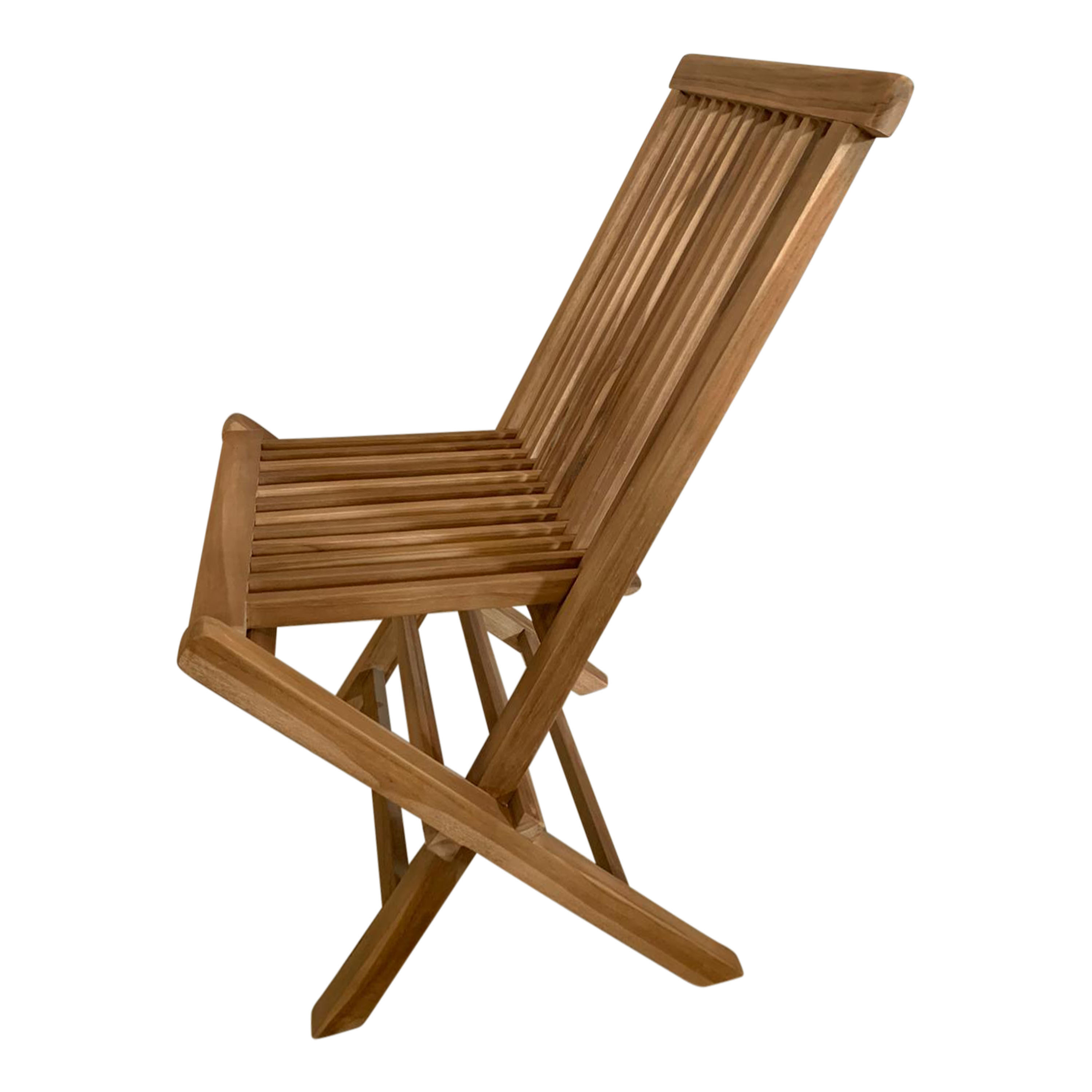 Gia/Mina 60 cm Bistroset 3-delig Teak - Opklapbaar