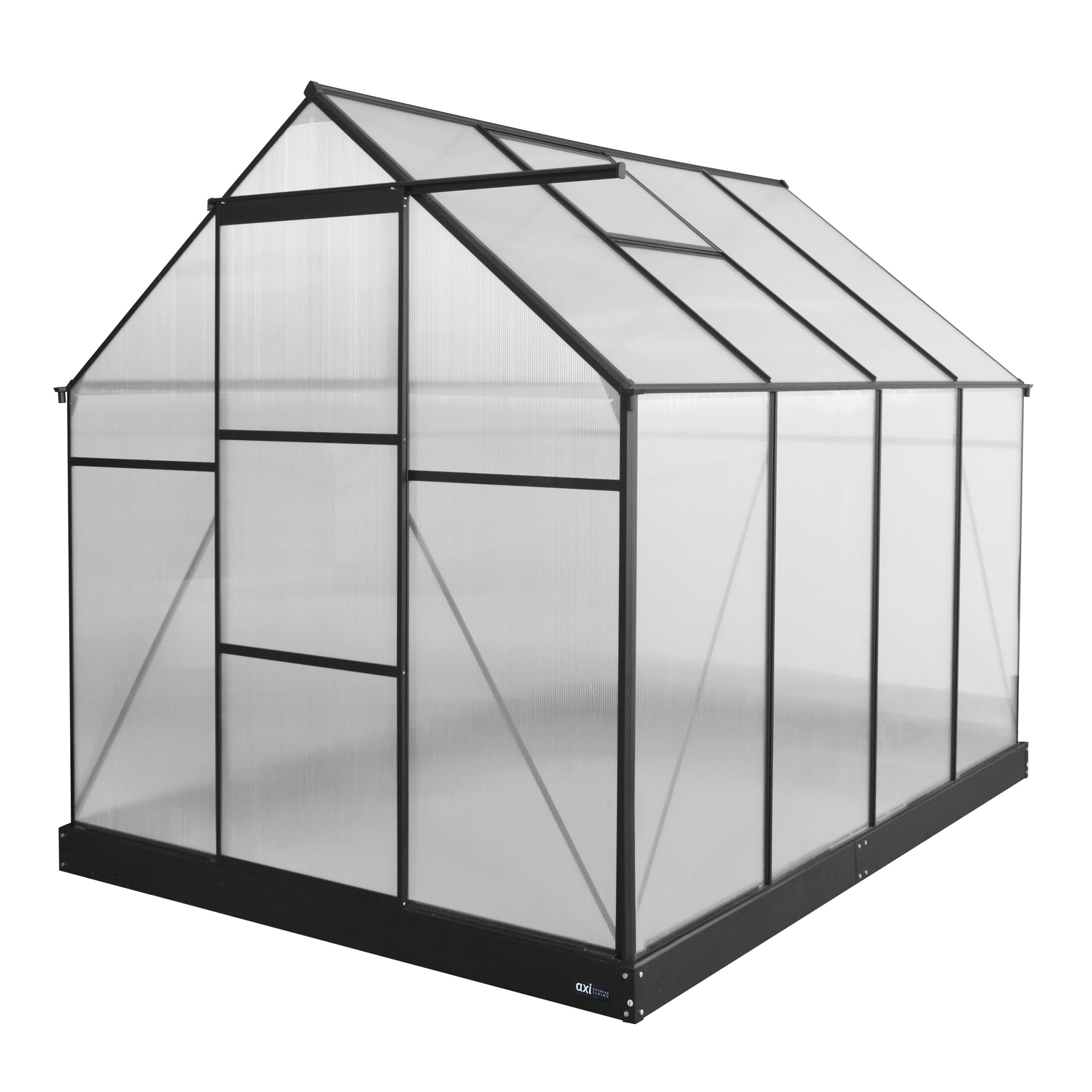 Simon Tuinkas Polycarbonaat - Zwart 250x190x207cm