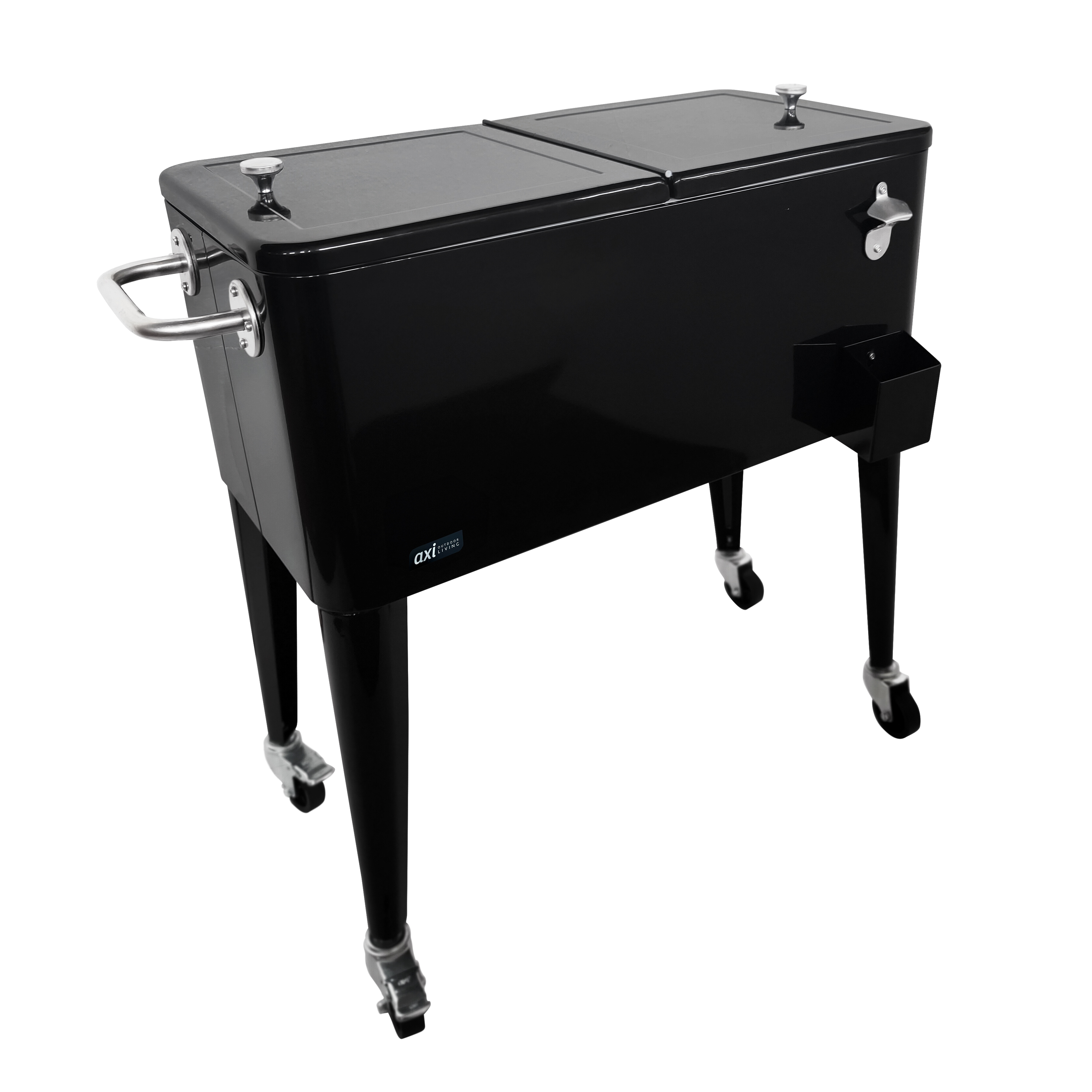 Retro Cooler Zwart