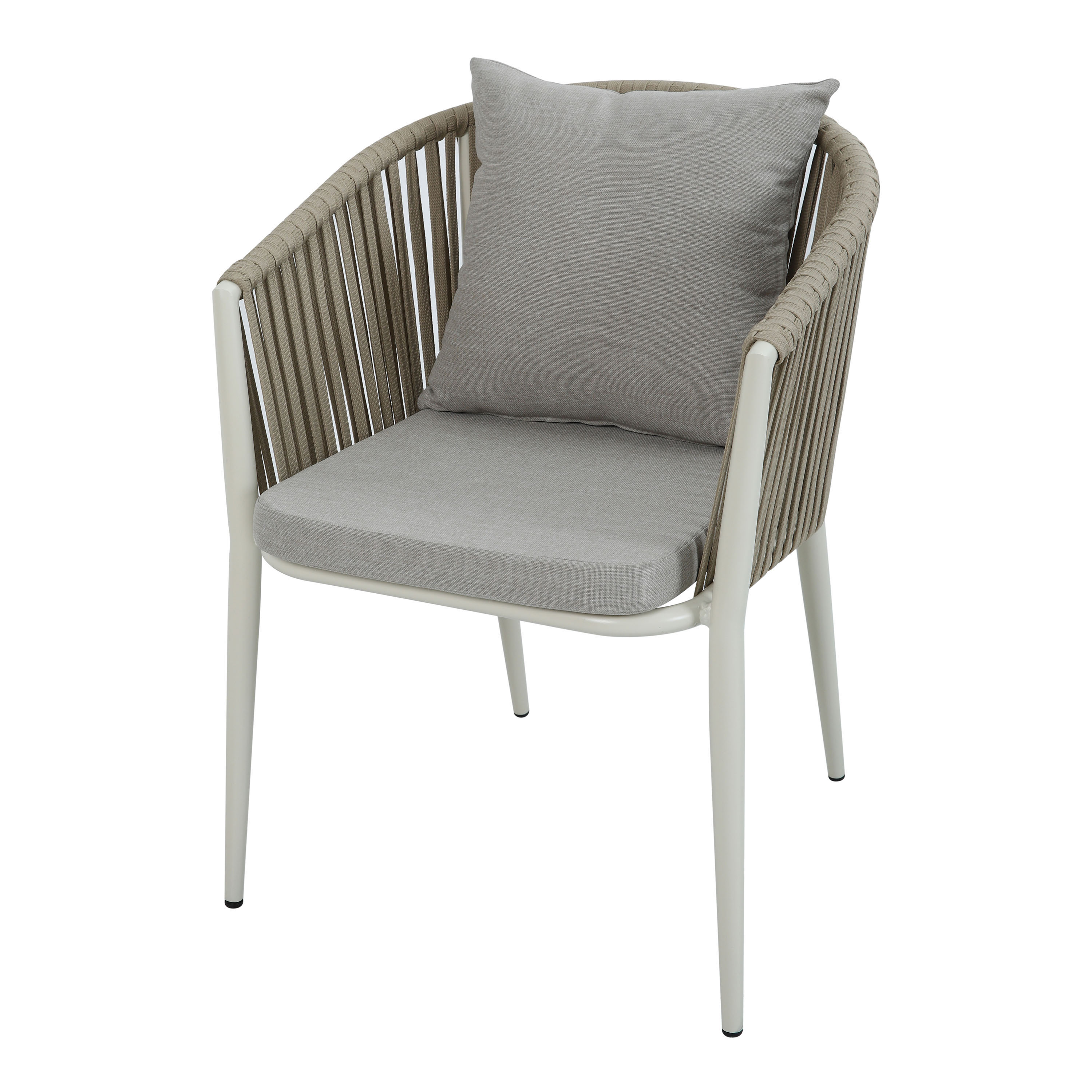 Marzi/Faye 180-240 cm Dining Tuinset 7-delig Teak/Beige