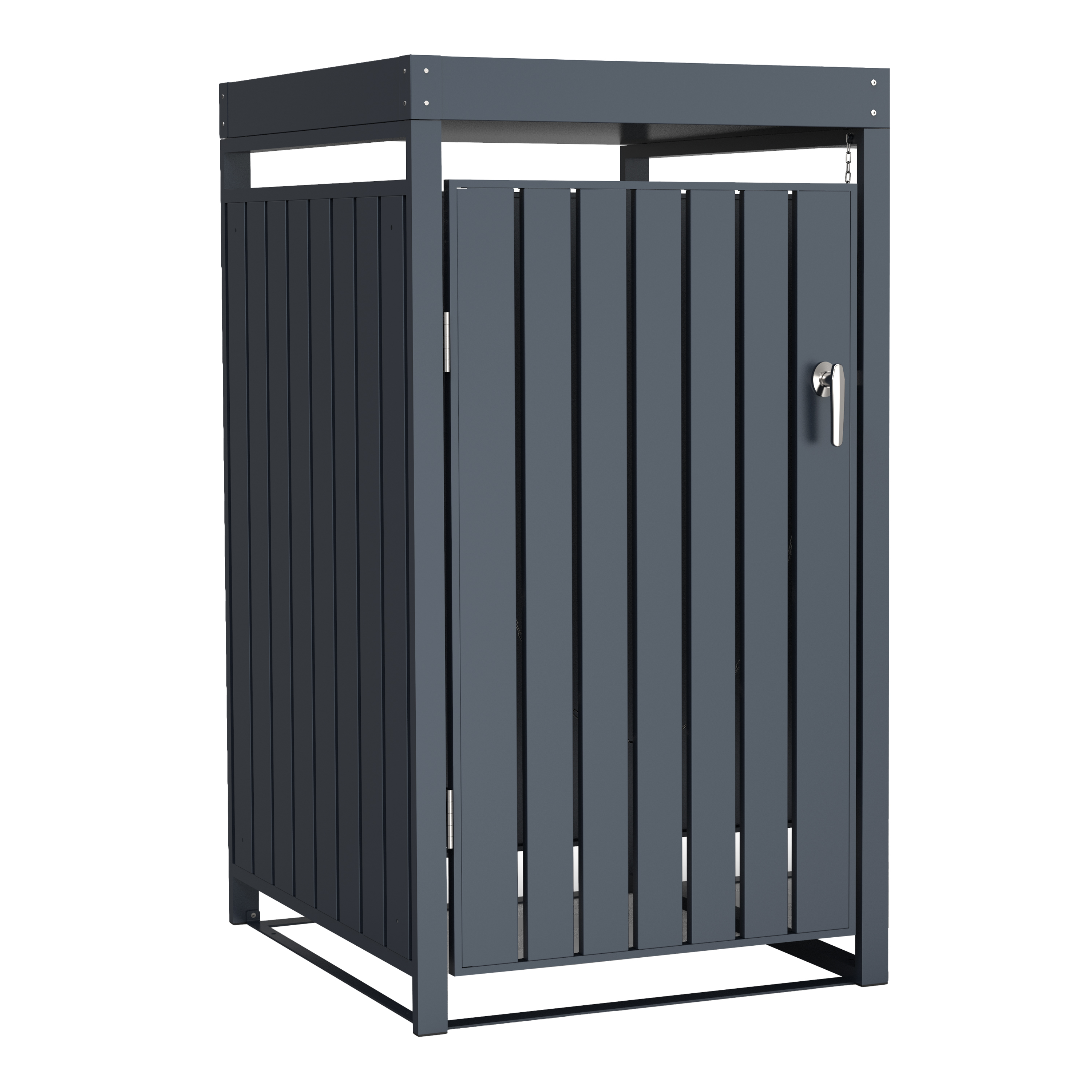 Leon Metalen Containerbak - Antraciet 1x 240L