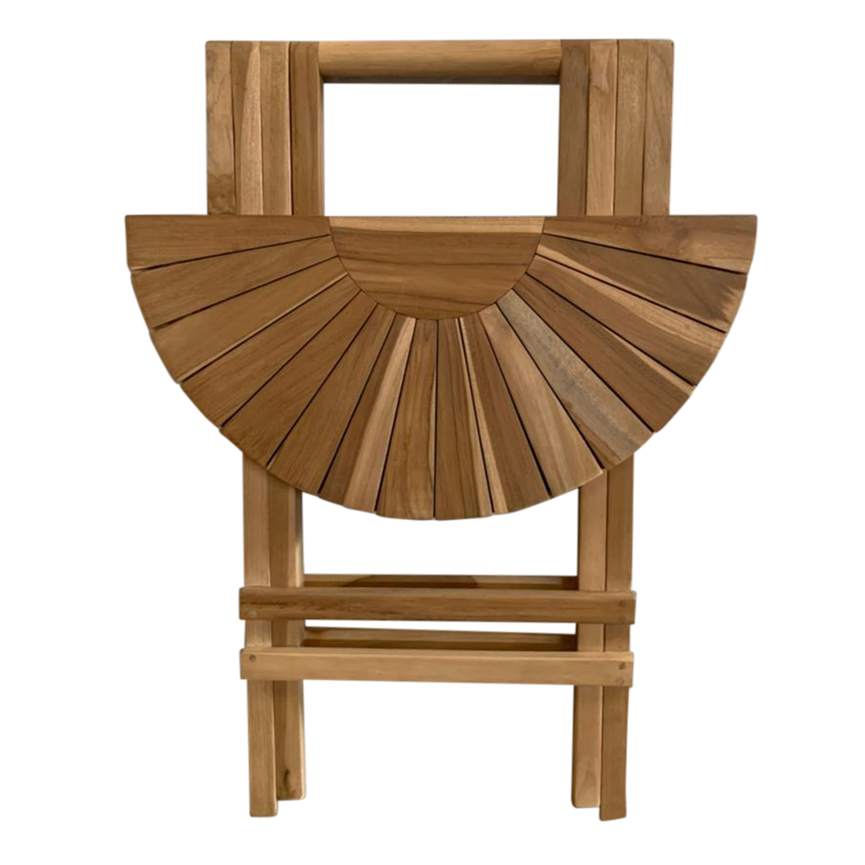 Gia/Mina 60 cm Bistroset 3-delig Teak - Opklapbaar