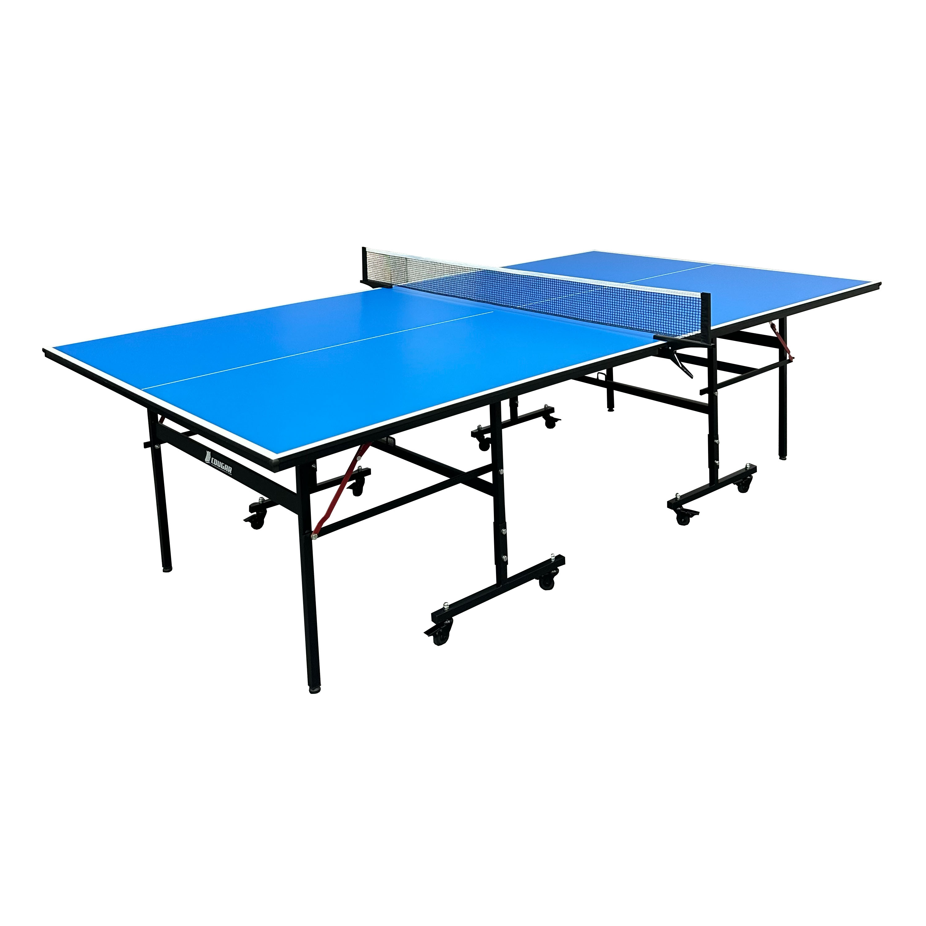 Table Tennis Table Pro 2800 Indoor Opklapbaar - Blauw
